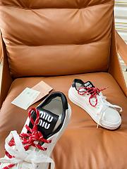 Okify MiuMiu White Women Sneakers 29663  - 4