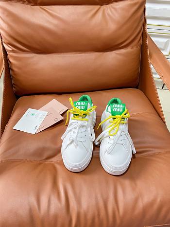Okify MiuMiu White Women Sneakers 29665 