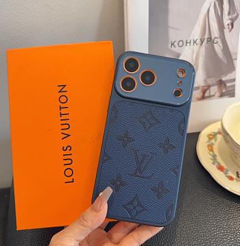 Okify Louis Vuitton Dark Blue Phone Case 29667