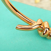 Okify Tiffany Rose Gold Knot Bracelet  - 3