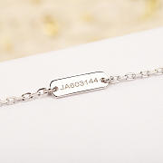 Okify VCA Silver Necklace Gold - 5