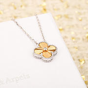 Okify VCA Silver Necklace Gold - 4