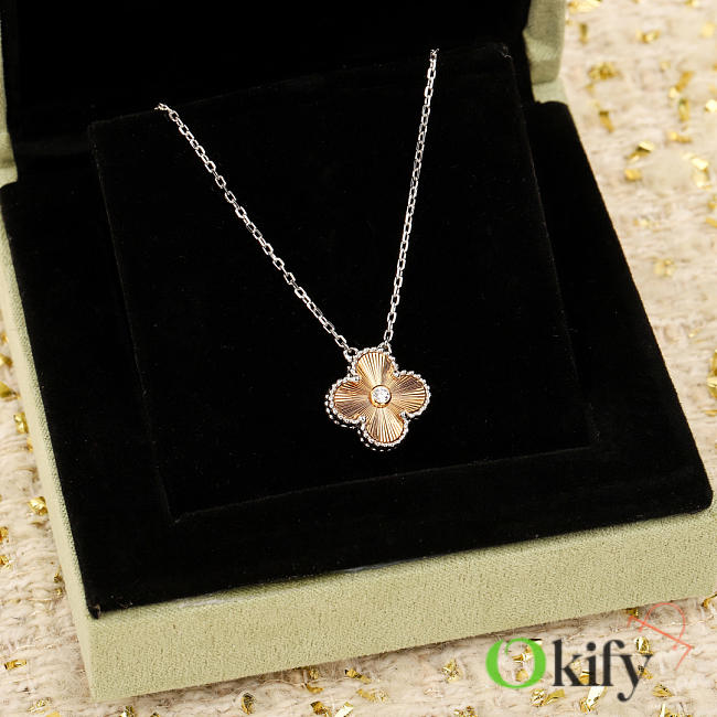 Okify VCA Silver Necklace Gold - 1
