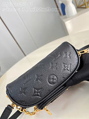 Okify Louis Vuitton Mini Bumbag Black M82208 17x12x9cm - 2