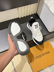 Okify Louis Vuitton Run Away Black And White Men Sneakers (has big size) - 3