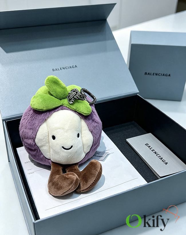 Okify Balenciaga Mangosteen Key Chain  - 1