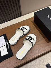 Okify CC White Women Slides 29688 - 4