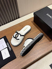 Okify CC White Women Slides 29688 - 3