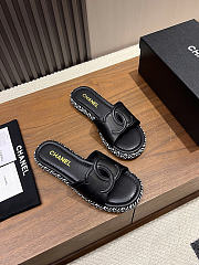 Okify CC Black Women Slides 29690 - 3