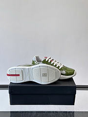 Okify Prada America Cup Green Olive Men Sneakers  - 4