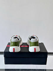 Okify Prada America Cup Green Olive Men Sneakers  - 6
