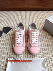 Okify Prada America Cup Pink Unisex Sneakers  - 1