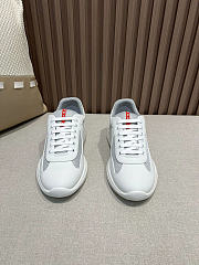 Okify Prada America Cup White Unisex Sneakers (has big size) - 4