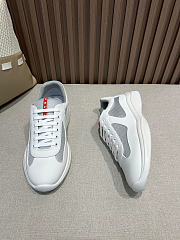 Okify Prada America Cup White Unisex Sneakers (has big size) - 3