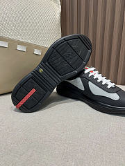 Okify Prada America Cup Black Unisex Sneakers (has big size) - 4