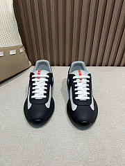 Okify Prada America Cup Black Unisex Sneakers (has big size) - 3