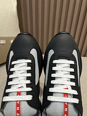 Okify Prada America Cup Black Unisex Sneakers (has big size) - 2