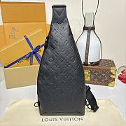 Okify Louis Vuitton Duo Slingbag Black M21890 20x42x6cm - 5