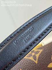 Okify Louis Vuitton Madeleine PM Bag Black M28610 29x18x10.5cm  - 3