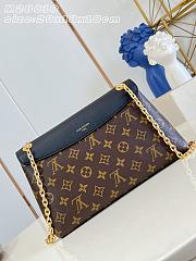 Okify Louis Vuitton Madeleine PM Bag Black M28610 29x18x10.5cm  - 4