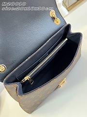 Okify Louis Vuitton Madeleine PM Bag Black M28610 29x18x10.5cm  - 5