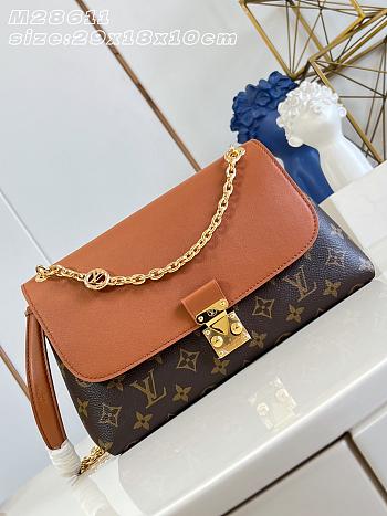 Okify Louis Vuitton Madeleine PM Bag Brown M28611 29x18x10.5cm 
