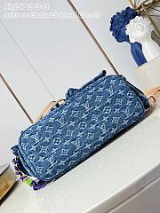 Okify Louis Vuitton Montsouris Cargo Denim Bag/Backpack M27330 32x30x16cm - 3