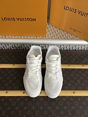 Okify Louis Vuitton Trainer White Sneakers Unisex - 3