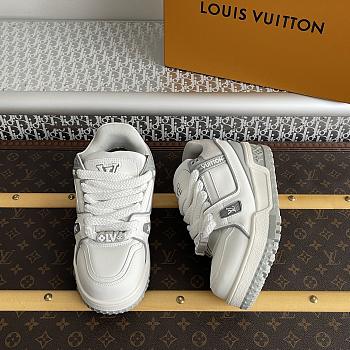 Okify Louis Vuitton Trainer Gray Sneakers Unisex
