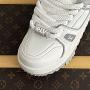 Okify Louis Vuitton Trainer Gray Sneakers Unisex - 5