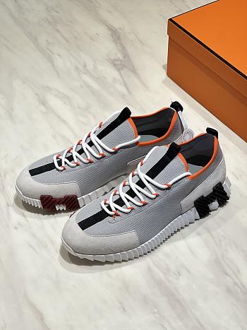 Okify Hermes Bouncing Gray Men Sneakers 29710 (has big size)