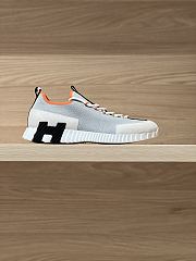 Okify Hermes Bouncing Gray Men Sneakers 29710 (has big size) - 5