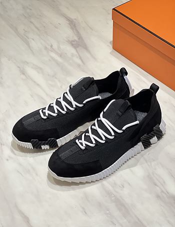 Okify Hermes Bouncing Black Men Sneakers 29711 (has big size)