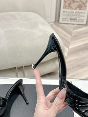 Okify YSL Black High Heels 9cm 29718 - 5