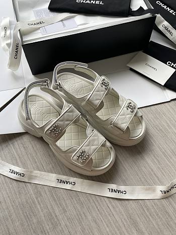 Okify CC White Women Sandals 29724
