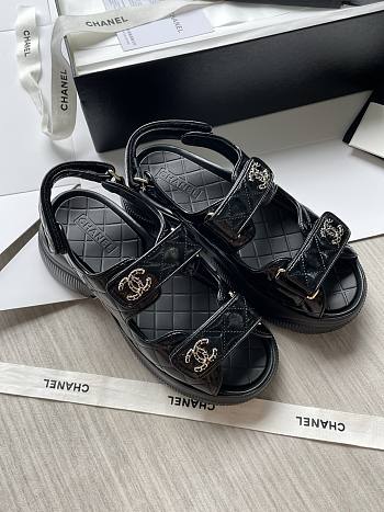 Okify CC Black Women Sandals 29725