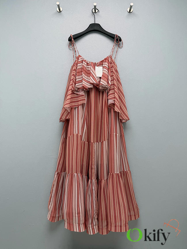Okify Zimmermann Long Dress 29726 - 1