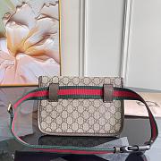 Okify Gucci Neo Vintage GG Supreme Belt Bag 493930 24.5x17.5x3.5cm  - 5