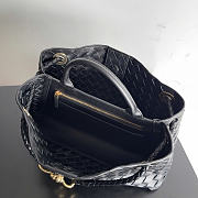Okify Bottega Veneta Andiamo East West Bag Black 29x18x10cm 754990 - 4