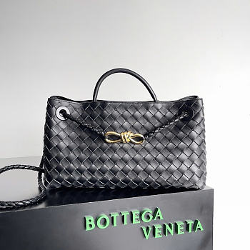 Okify Bottega Veneta Andiamo East West Bag Black 29x18x10cm 754990