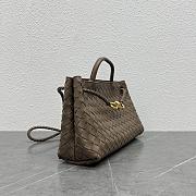 Okify Bottega Veneta Andiamo East West Bag Light Brown 29x18x10cm 754990 - 5