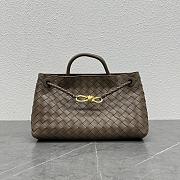 Okify Bottega Veneta Andiamo East West Bag Light Brown 29x18x10cm 754990 - 1