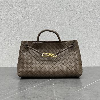 Okify Bottega Veneta Andiamo East West Bag Light Brown 29x18x10cm 754990