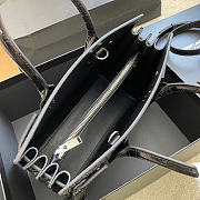 Okify YSL Sac De Jour Baby Bag Black Crocodile Patent 26x22x13cm - 6