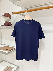 Okify Hermes Dark Blue T-shirt 29733 (has big size) - 4