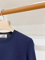 Okify Hermes Dark Blue T-shirt 29733 (has big size) - 3