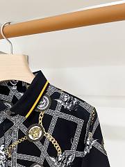Okify Versace Black Polo Shirt 29734 (has big size) - 6