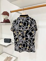 Okify Versace Black Polo Shirt 29734 (has big size) - 3