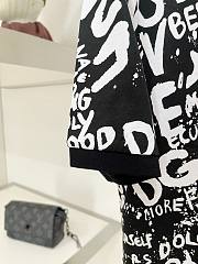 Okify Dolce & Gabbana Black Polo Shirt (has big size) 29736 - 5