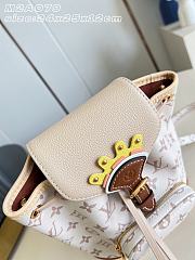 Okify Louis Vuitton Montsouris Mini LV Crafty Backpack M2A079 24x25x12cm - 3